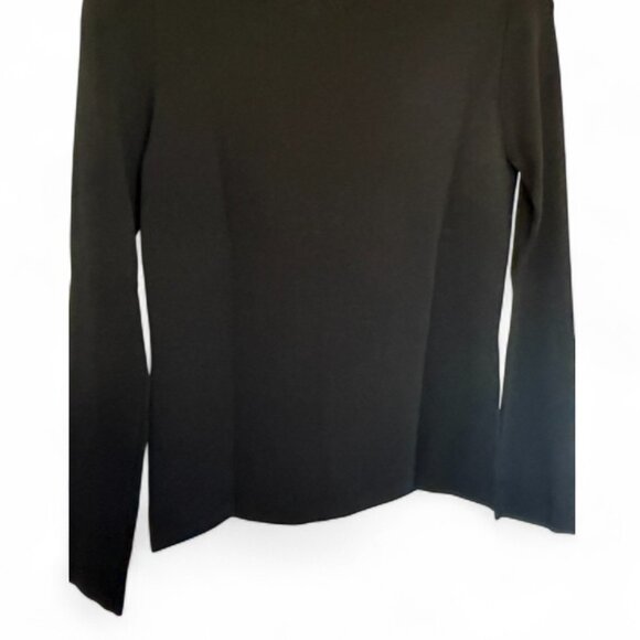 Finity BEADED TOP Cut-Out Neckline Rhinestone Coins BOHO Casual Lightweight Knit - Picture 9 of 12